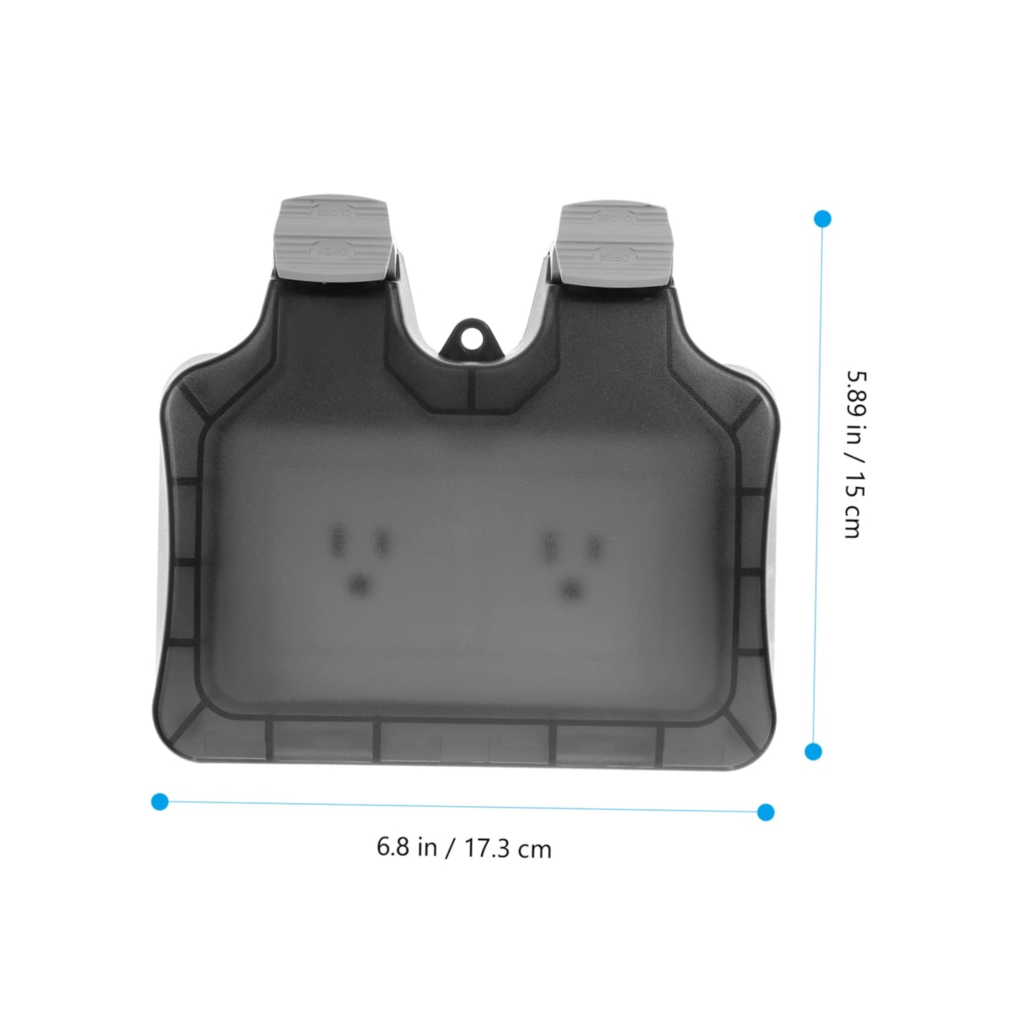 UKCOCO 3 Sets Waterproof Socket Outlet Covers Baby Proofing Electrical Outlet Covers Outdoor Power Strip Weatherproof Socket Protector Baby Outlet Covers Abs Child Plug Cover