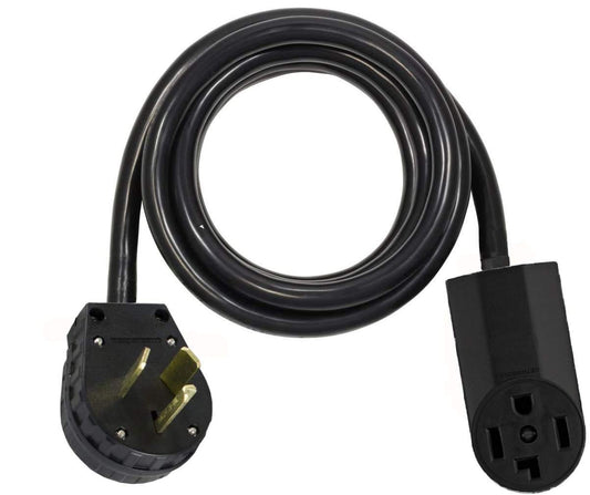 10FT. New 14-30R 4-Pin Female Receptacle Socket To Old 10-30P 3-Prong Male Plug, Dryer Cord Converter, Electric Power Outlet Adapter, NEMA FX10FT1030P1430R